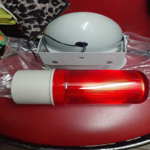 Complete warning light and siren