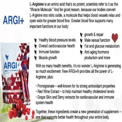 forever living ARGI-plus supplements, herbal medicine
