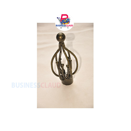 Window Curtain Rod Ends Drape Pole Finals Head - Medium
