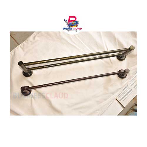 Double Towel Holder Powder Coated