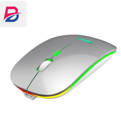 Wireless rechargeable RGB mouse