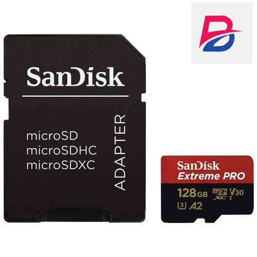 128 GB Extreme Pro SanDisk Memory Card