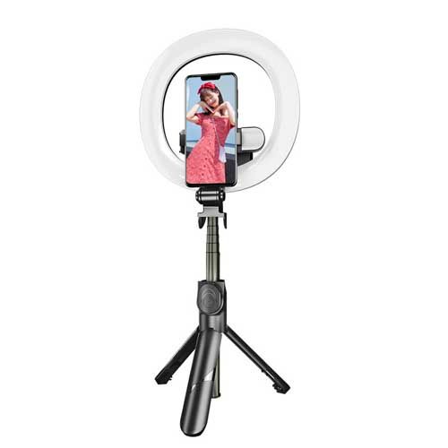 Selfie stick with Bluetooth