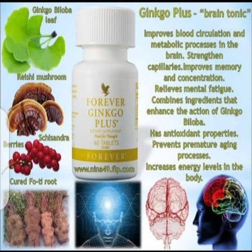 forever living, aloe vera Ginko plus supplements, herbal medicine