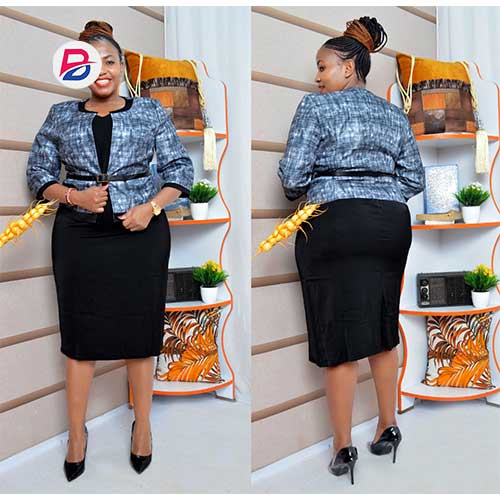 Black Ladies Official Wear with Coat