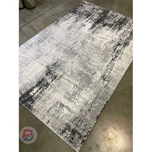 Grey and black print Turkish carpets 7 by 10