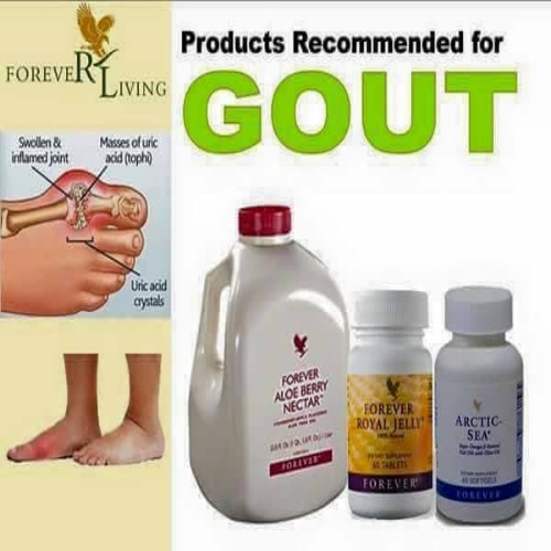 Gout pack, forever living, supplement, herbal