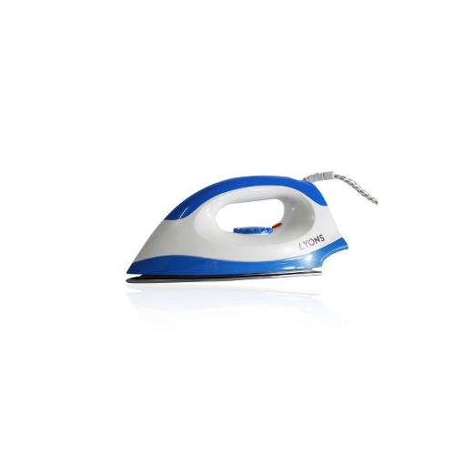 Lyons Dry Iron Box - White & Blue