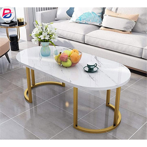 Modern marble coffee table