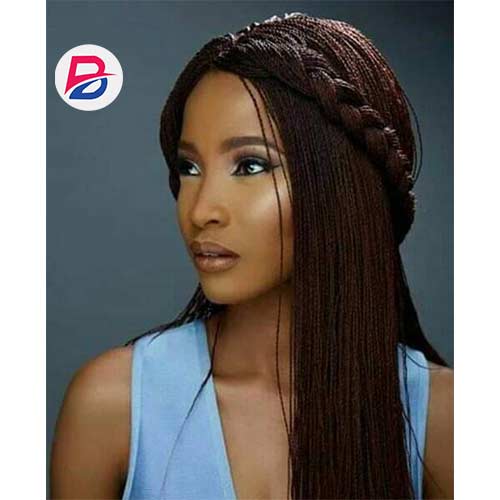 Natural modern twit wig