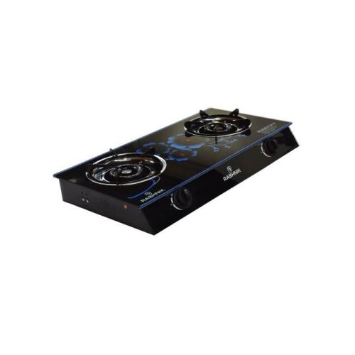 Rashnik 2 BURNER GLASSTOP GAS COOKER