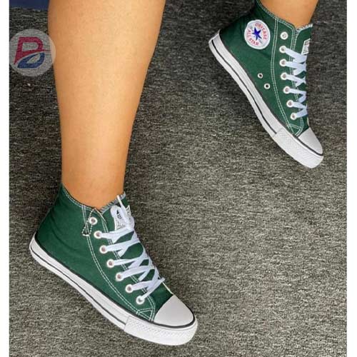 Green women canvas pair