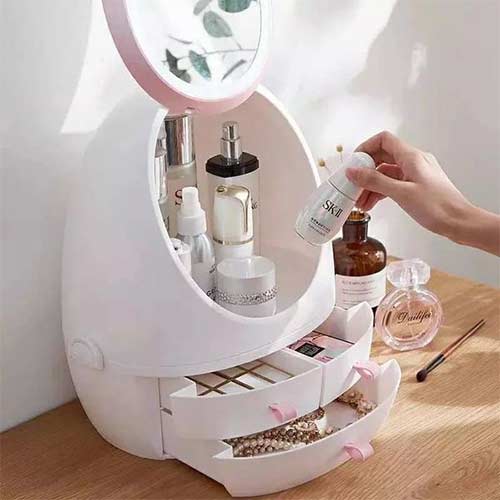 make-up cosmetics organizer box