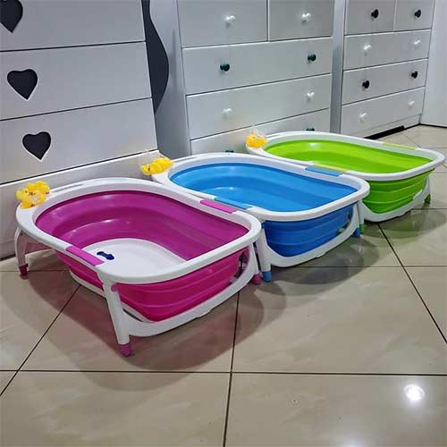 Foldable baby basins