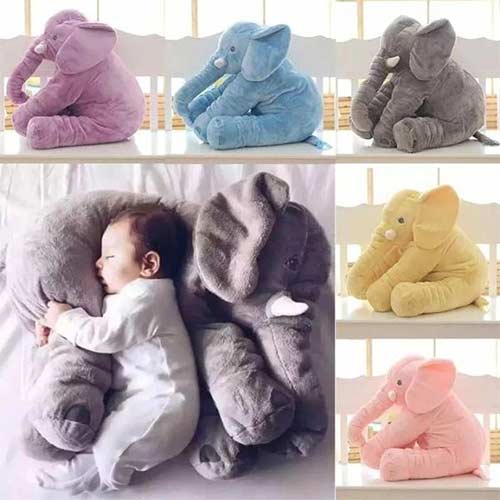 Plush baby Elephant pillow,