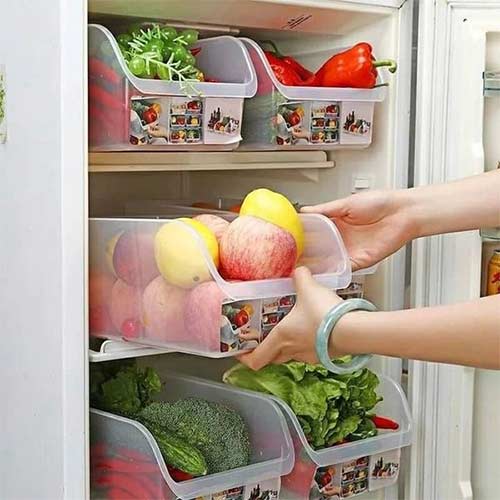 3 Fridge organizer container