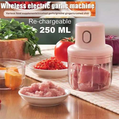 Rechargeable Garlic Mincer