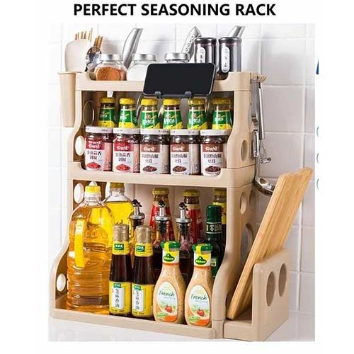 Spice seasoning rack