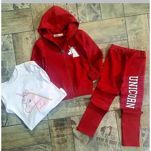 3pcs unisex unicorn set