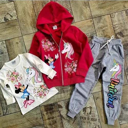 Unicorn 3pcs  unisex set