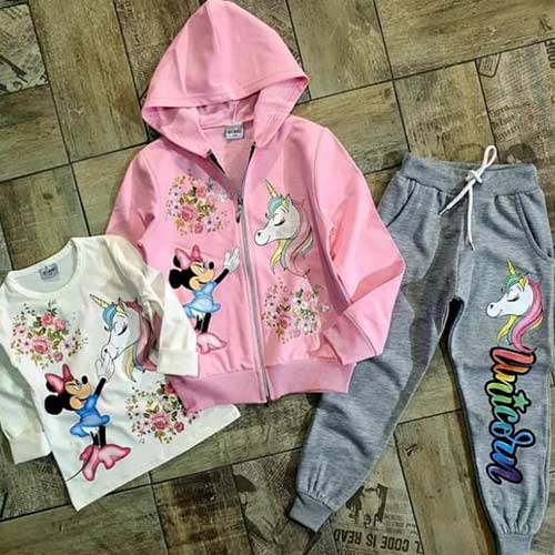Unicorn 3pcs  unisex set
