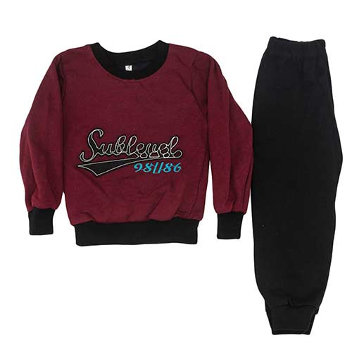 Black fancy sweatpants