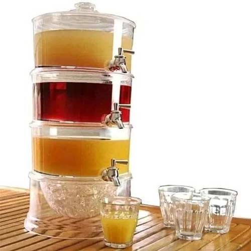 9Litres Acrylic juice dispenser