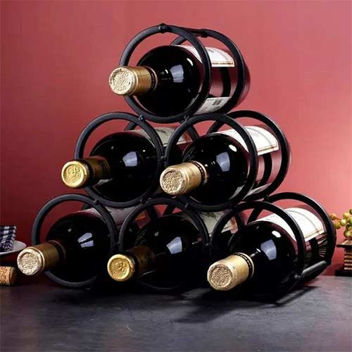 wine bottle holder rack