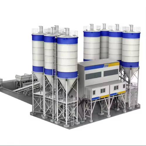 Concrete Batching Plant HZS180-3B Concrete Mixer with Reliable Engine Batching Machine With 180t/h productivity