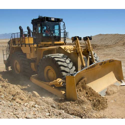 C27 Cat® 1800 r/min 752hp Wheel Dozer 844 - Cat | Caterpillar Bulldozer