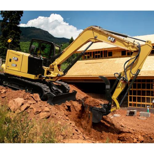 308 CR Mini Excavators  | Cat | Caterpillar