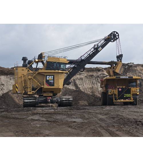Cat | Caterpillar Electric Rope Shovel 7495 HF with HydraCrowd