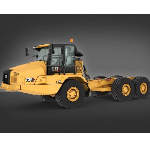 735 Bare Chassis Articulated Truck