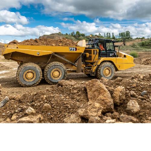 725 Three Axle Articulated Truck