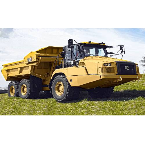 730 EJ Three Axle Articulated Truck
