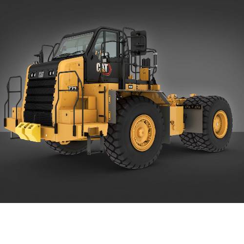 772 Bare Chassis Off-Highway Truck Nominal Water Tank Capacity 
11000 gal