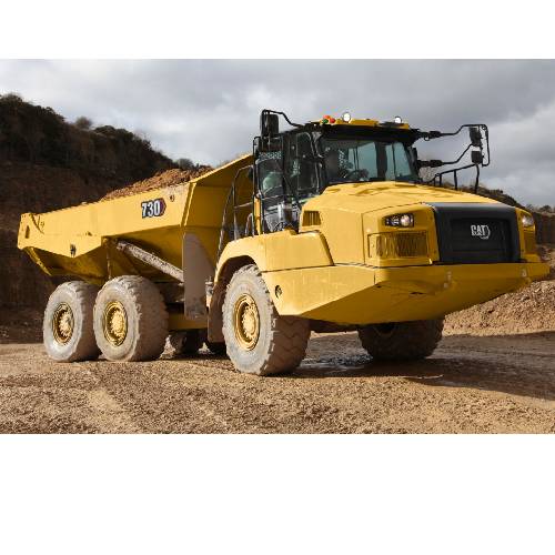 Cat | Caterpillar 730 Three Axle Articulated Truck