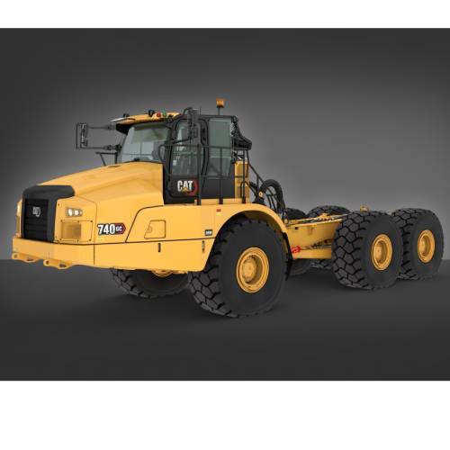 Cat | Caterpillar 740 GC Bare Chassis Articulated Truck