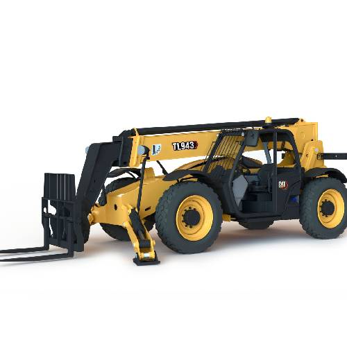 Cat | Caterpillar TL943 w/Stabilizers Telehandler Rated Load Capacity 9000 lb