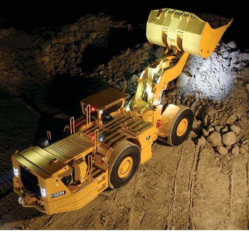 Cat | Caterpillar R1600H Underground Mining Load Haul Dump (LHD) Loader