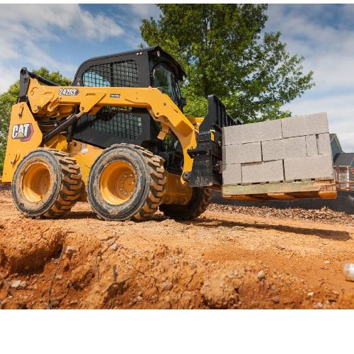 Cat | Caterpillar 242D3 Skid Steer Loader Gross Power 74.3 hp