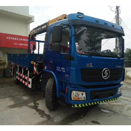 SHACMAN Truck Crane – Heavy-Duty Lifting & Construction Support