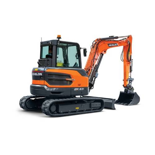 Develon DX63-7 Mini Excavator