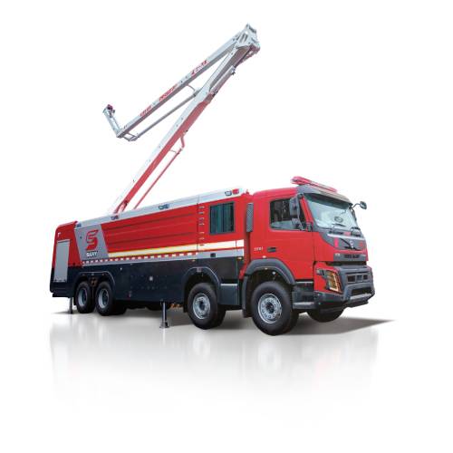 Sany SYM5430JXFJP21 Large Tank Water Tower Fire Truck