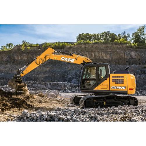 CASE CX140E Large Crawler Excavator