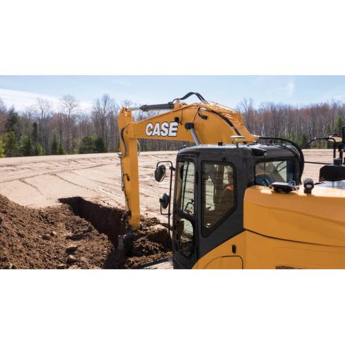 CASE CX245D SR Large Crawler Excavator