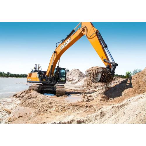 CASE CX350D Large Crawler Excavator
