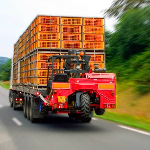 HIAB MOFFETT M9 Truck Mounted Forklift