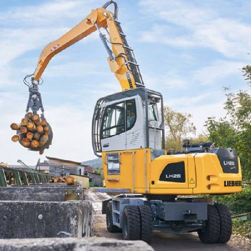 Liebherr LH 26 C Timber Litronic material handling machine