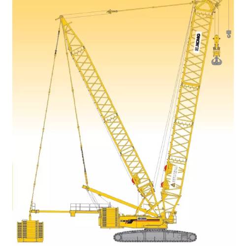 XCMG XGC800 Crawler Crane